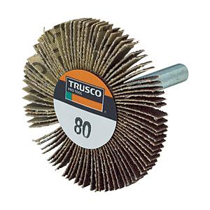 トラスコ中山 TRUSCO　薄型フラップホイール　50X5X6　＃80　5個入　UF5005-80 | TRUSCO中山