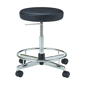 トラスコ中山 TRUSCO 導電作業チェア 背もたれなし 黒 ECC-1-BK | TRUSCO中山