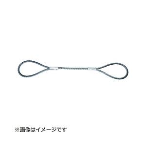 トラスコ中山 TRUSCO　ワイヤーロープスリング　Aタイプ　アルミロック　16mmX6m　TWAL-16S6 | TRUSCO中山