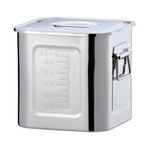 トラスコ中山 TRUSCO　ステンレス角タンク　18．0L　270　取手付　T-FC-10 | TRUSCO中山