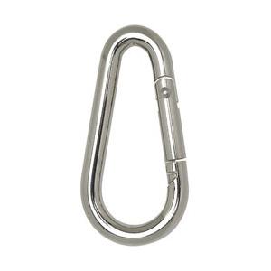 トラスコ中山 TRUSCO　カラビナハーケン　NS型　スチール製　8X80mm　TKH-8NS | TRUSCO中山