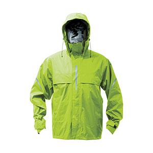 トラスコ中山 ＴＲＵＳＣＯ　ベンチレーション（通気口）付レインスーツ　ライム　Ｍ TRW360-84-M