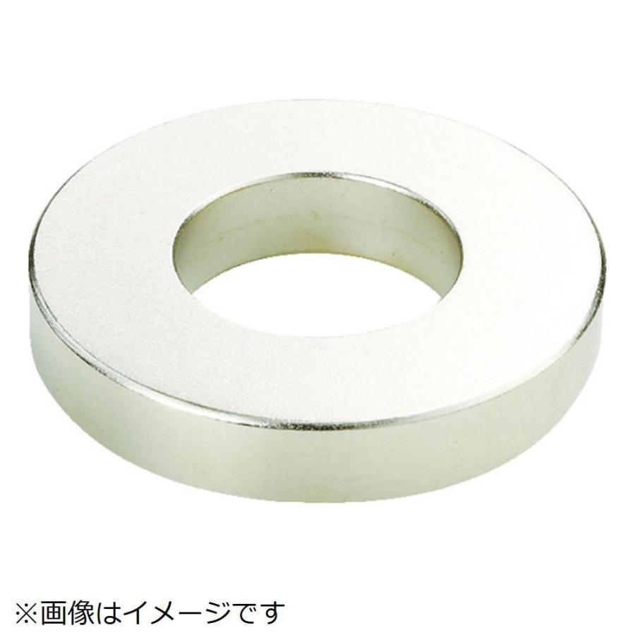 トラスコ中山 ＴＲＵＳＣＯ　ネオジム磁石　外径１０ｍｍＸ穴径６ｍｍＸ厚１ｍｍ　１個入 | TRUSCO中山