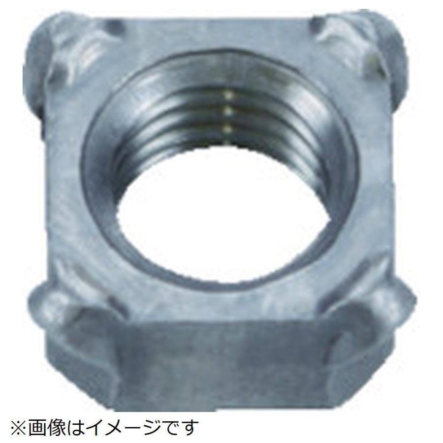 トラスコ中山 ＴＲＵＳＣＯ　四角溶接ナット　Ｍ１０　パイロット無　スチール　２０個入 | TRUSCO中山