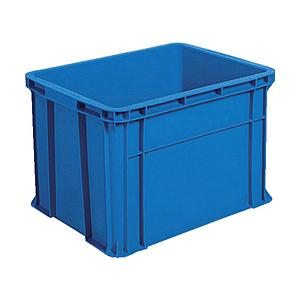 トラスコ中山 リサイクルコンテナ40L　ダークブルー　TRST40 | TRUSCO中山