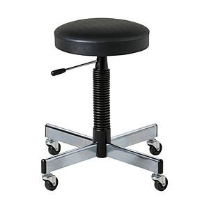 トラスコ中山 TRUSCO　作業用チェア　ガス調整式　Φ315XH450ー620　ブラック L-60GC | TRUSCO中山