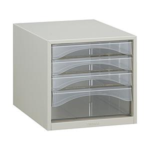 トラスコ中山 レターケース A4型・浅型深型コンビタイプ 4段 A4SW4P | TRUSCO中山