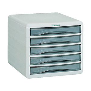 トラスコ中山 TRUSCO　プラスチックレターケース　A4浅型タイプ　5段 PA4-S5 | TRUSCO中山