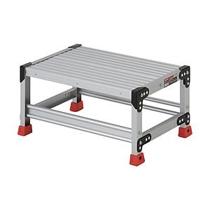 トラスコ中山 作業用踏台 アルミ製・高強度タイプ 1段 TSF163 | TRUSCO中山