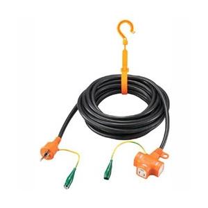 トラスコ中山 抜け止めアース付ポッキンプラグ延長コード 10m TKCNDPK10 | TRUSCO中山