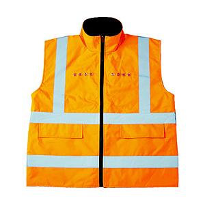 トラスコ中山 ＴＲＵＳＣＯ　フリース付安全ベスト　ＬＥＤ付　オレンジ   TFABL-O | TRUSCO中山