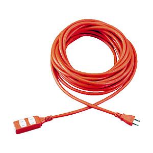 トラスコ中山 ＴＲＵＳＣＯ　ソフトタイププラグ　３個口タップ型　１０ｍ　オレンジ   TRIS15-103-O | TRUSCO中山