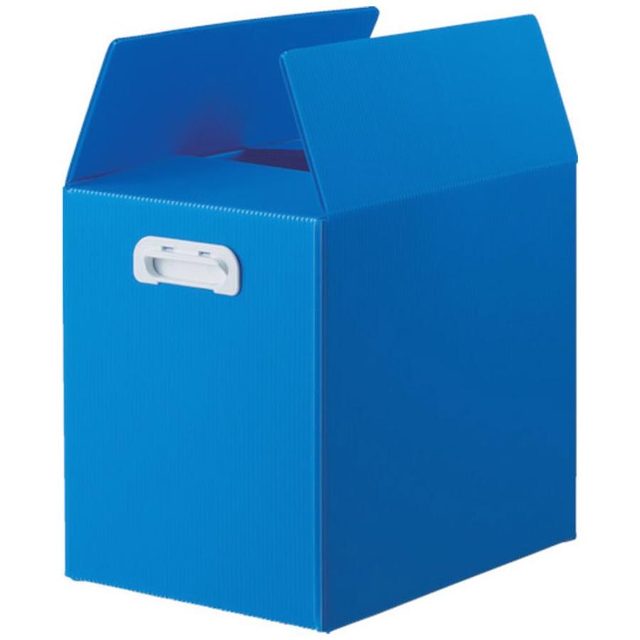 トラスコ中山 ＴＲＵＳＣＯ　ダンボールプラスチックケース　５枚セット　Ｂ４サイズ　取っ手穴なし TDP-B4D-5B
