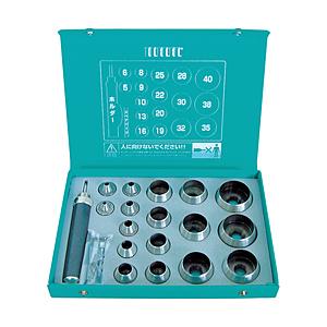 スリーエッチ パッキンポンチセット17本組 3HP17 | 