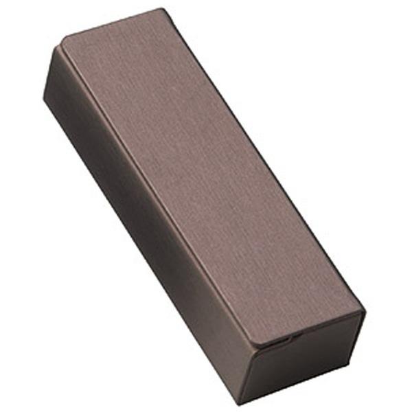 名古屋眼鏡 メタルハード 四角メガネケース（ブラウン）2451-03 |  | 01