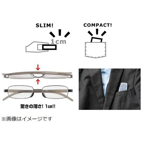 名古屋眼鏡 老眼鏡 ライブラリーコンパクト 5621（ライトガンメタル/+1.50） |  | 04