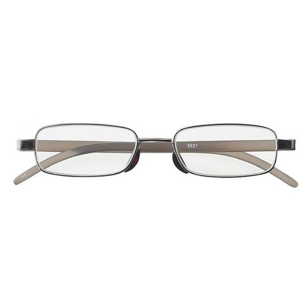名古屋眼鏡 老眼鏡 ライブラリーコンパクト 5621（ライトガンメタル/+2.50） |  | 01