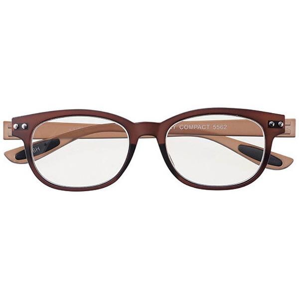 名古屋眼鏡 スタイリッシュリーディンググラス カラフルック 5562（ブラウン/+1.00） |  | 01