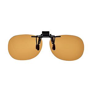 名古屋眼鏡 クリップオンブレーカー はね上げ 9347-04（ライトブラウン偏光） | 