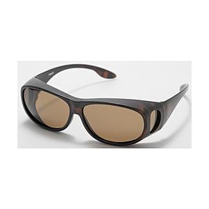 名古屋眼鏡 フィールドゲート カバーグラス 7168ー01（マットブラウンデミ/ブラウン偏光） | 