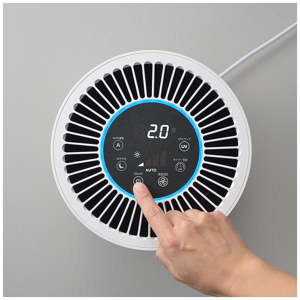 サンカ 除菌空気清浄機  ホワイト SAP-4100WH ［適用畳数：17畳 /PM2.5対応］ |  | 02