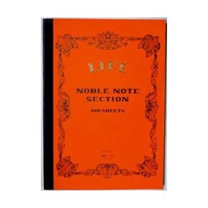 ライフ [ノート]ノーブルノート（A4判・5mm方眼・100枚） N31 | ブランド登録なし