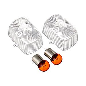 キタコ 807-1081000 ウインカーレンズSET ズーマー/XRモタード等 クリア | 