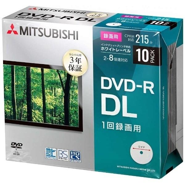 VERBATIMJAPAN 録画用DVD-R DL 2-8倍速 8.5GB 10枚【スリムケース / インクジェットプリンタ対応】　VHR21HP10D1-B 【ビックカメラグループオリジナル】 |  | 02