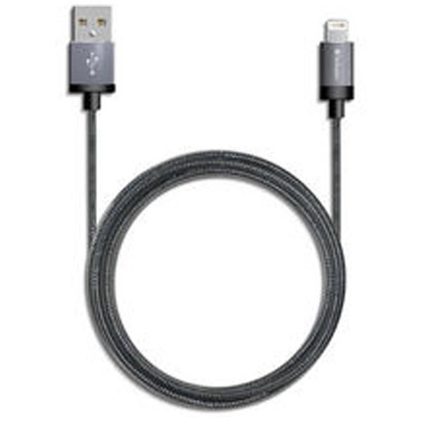 VERBATIMJAPAN iPad / iPad mini / iPhone / iPod対応　Lightning ⇔ USBケーブル 充電・転送 2.4A （2.0m・ブラック）　MFi認証　64663 |  | 01