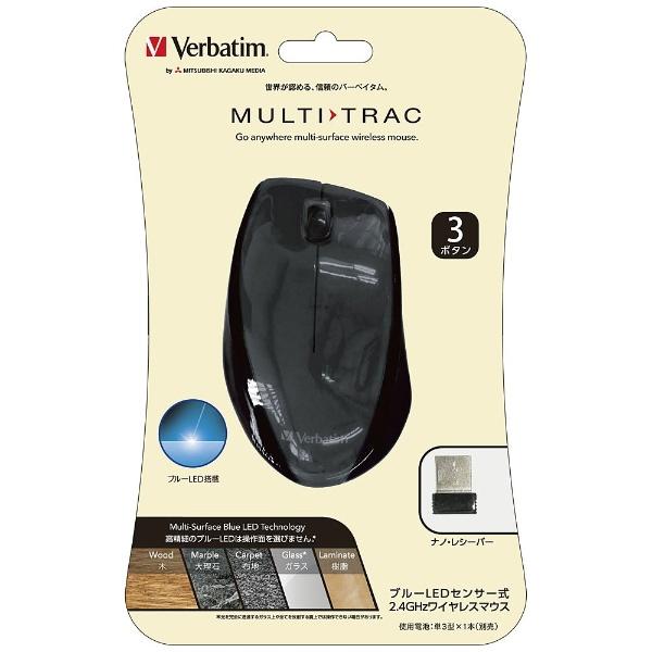 VERBATIMJAPAN ワイヤレスBlueLEDマウス ［2.4GHz・USB］ （3ボタン・ブラック）　MUSWBLZV3 |  | 01