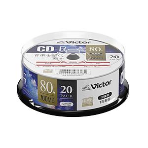 VERBATIMJAPAN 音楽用CD-R スピンドル 700MB 80分 20枚 AR80FP20SJ1 | 