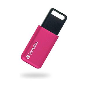 VERBATIMJAPAN USBメモリ (Mac/Win) ピンク USBSLM64GPV1 ［64GB /USB TypeA /USB3.2 /スライド式］ | 