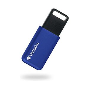 VERBATIMJAPAN USBメモリ (Mac/Win) ブルー USBSLM256GBV1 ［256GB /USB TypeA /USB3.2 /スライド式］ | 