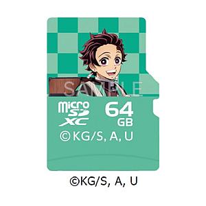 VERBATIMJAPAN microSDXCカード 鬼滅の刀デザイン 竈門炭治郎 MXCN64GJTANJIROV1 ［Class10 /64GB］ | 