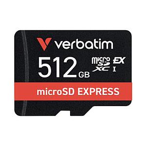 VERBATIMJAPAN microSD Expressカード 512GB Nintendo Switch2 動作確認済  EXMXCN512GJRZV1 ［Class10 /512GB］ | 