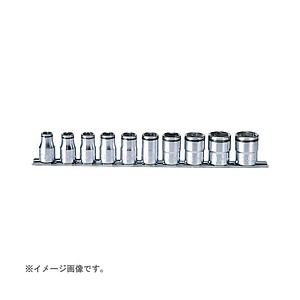 山下工業研究所 RS4450M/10 1/2インチ(12.7mm) ナットグリップソケットレールセット 10pc | 