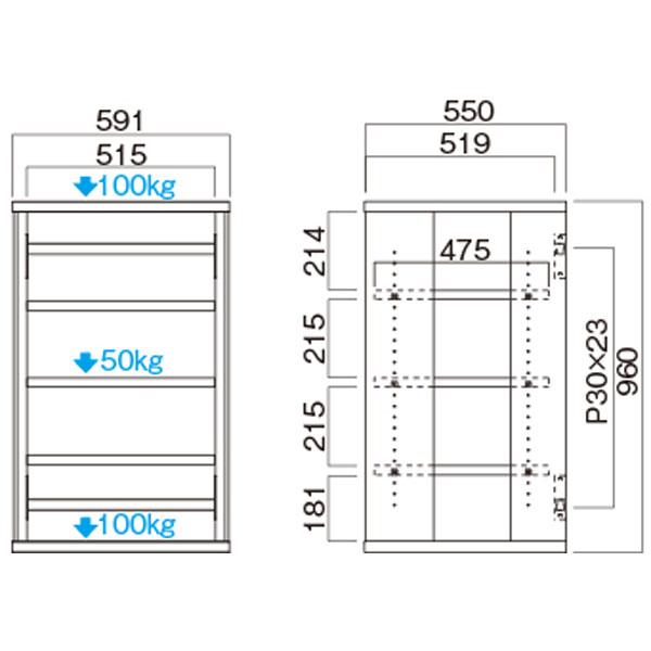 ハヤミ工産 オーディオラック G-3615 |  | 05