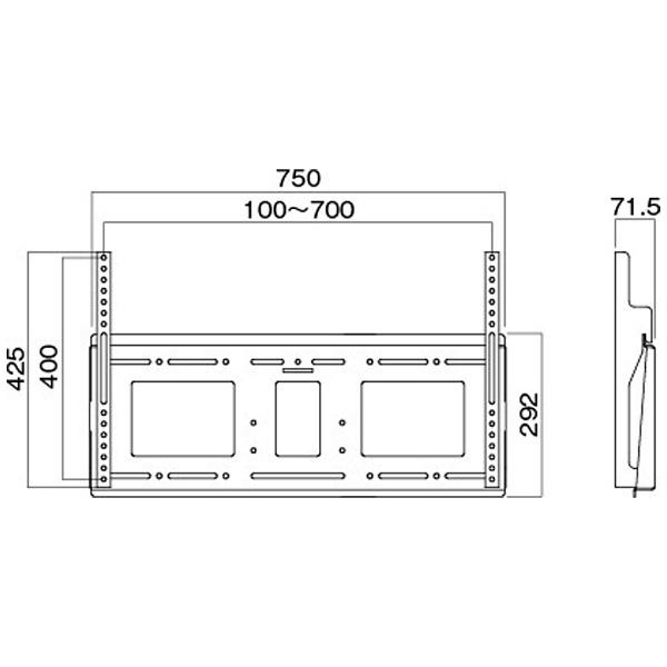 ハヤミ工産 壁掛け金具　MH-851B [振込不可] |  | 05