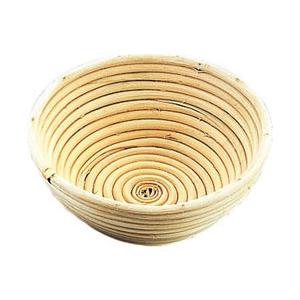 TKG Murano(ムラノ)籐製醗酵カゴ 丸型 22cm ＜WHT2902＞ | 