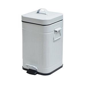 BCL Galva ダストボックス スクエア 12L マットホワイト   8793 | 