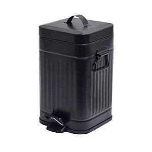 BCL Galva ダストボックス スクエア 12L マットブラック   8794 | 