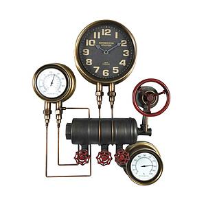 BCL スチームパンク ウォールクロック ブラック | 