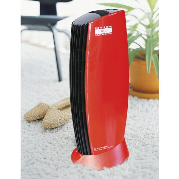 IONICBREEZE 空気清浄機 MIDI IonicBreeze(イオニックブリーズ) ブリリアントレッド 59087 ［PM2.5対応］ [振込不可] |  | 01