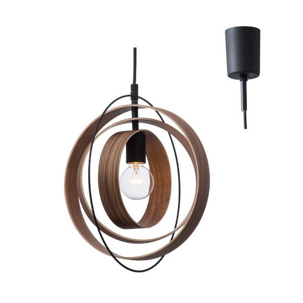 ペンダントライト Peenranta(ペーンランタ) ブラウン LEDボール形電球(E26/60W相当/電球色)付   LT-2647BN ［4.5畳 /電球色 /リモコン無 /E26 /電気工事不要］ | 