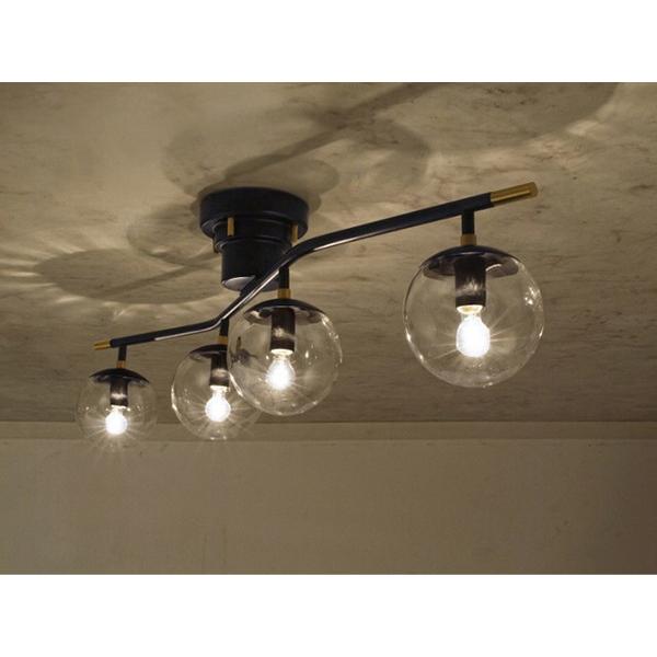 インターフォルム シーリングライト Heroult (エルー) 電球別売品(口金E17電球×4灯使用可能)   LT-4269 ［リモコン無 /E17 /電気工事不要］ |  | 02
