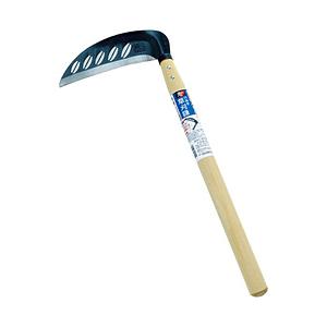 浅野木工所 浅野木工所　（鋼付）穴あき草刈鎌195mm　02115 | 