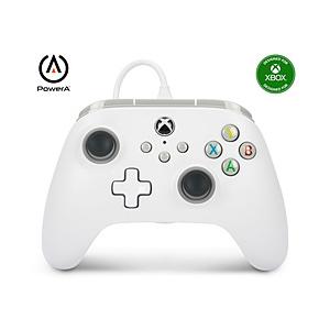 アコ・ブランズ・ジャパン 【国内正規品 ２年保証】PowerA有線コントローラー  ホワイト　Xbox Series XS用 PC | 