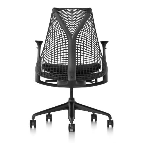 ハーマンミラー セイルチェア アジャスタブルアーム ブラック