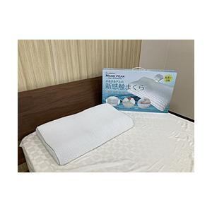 大宗 【ゲル枕】ぷるぷるゲルのウェーブプレミアム枕 MASH-PEAK (32×53cm/ホワイト) 大宗 ホワイト 958562/WH | 