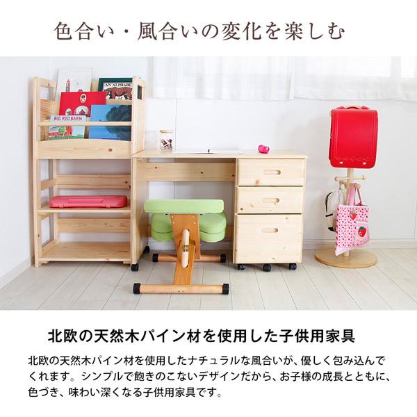 充英アート 天然木ジュニアシリーズ　ランドセルハンガーポール　（幅45×奥行45×高さ100cm） JJ-100PW ホワイト |  | 03